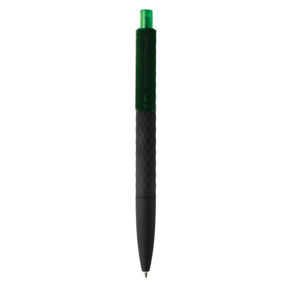 X3 black smooth touch pen, green