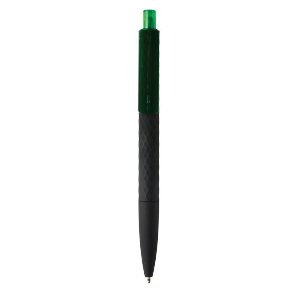X3 RCS certified R-ABS black smooth touch pen, green