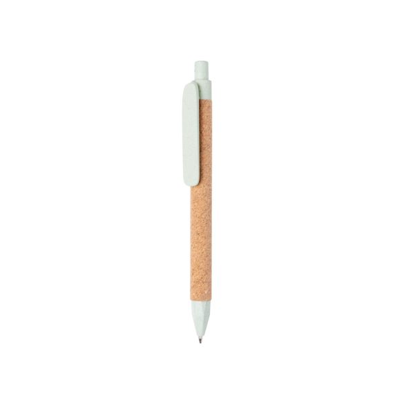 Write wheatstraw and cork pen, green