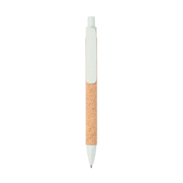 Write wheatstraw and cork pen, green