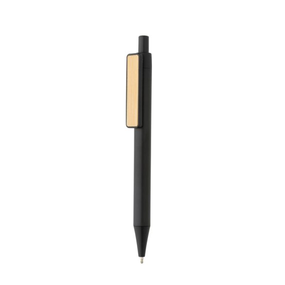 GRS RABS pen with bamboo clip, black
