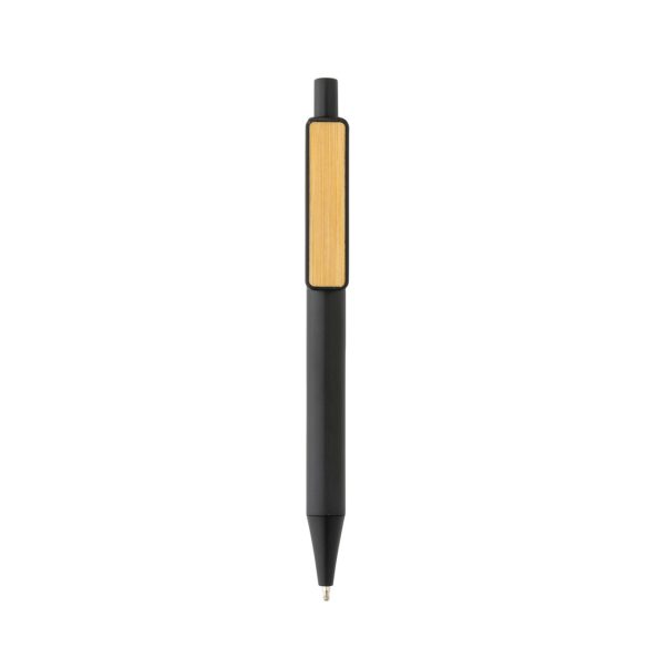 GRS RABS pen with bamboo clip, black