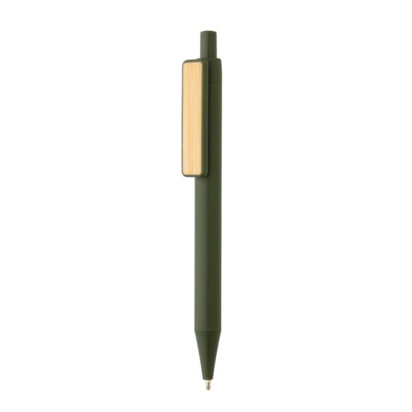 GRS RABS pen with bamboo clip, green