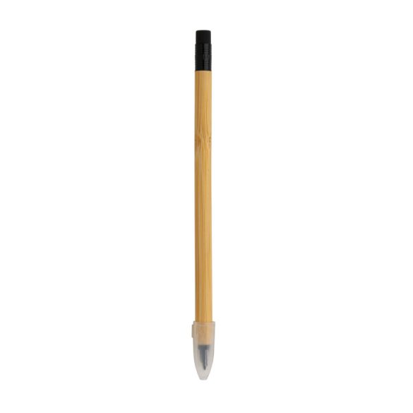 FSC® bamboo infinity pencil with eraser, brown