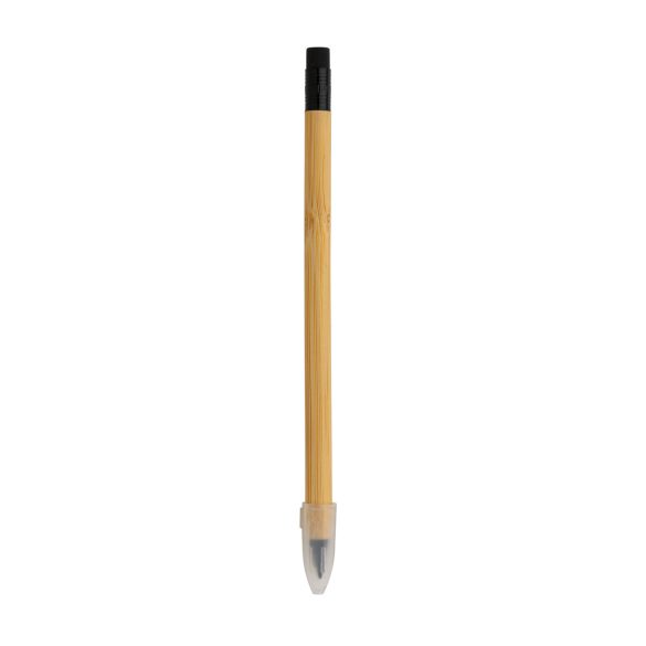 Bamboo infinity pencil with eraser, brown