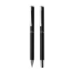   Swiss Peak Cedar RCS certified recycled aluminum pen set, black