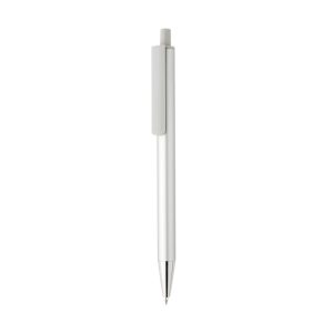 Amisk RCS certified recycled aluminum pen, silver