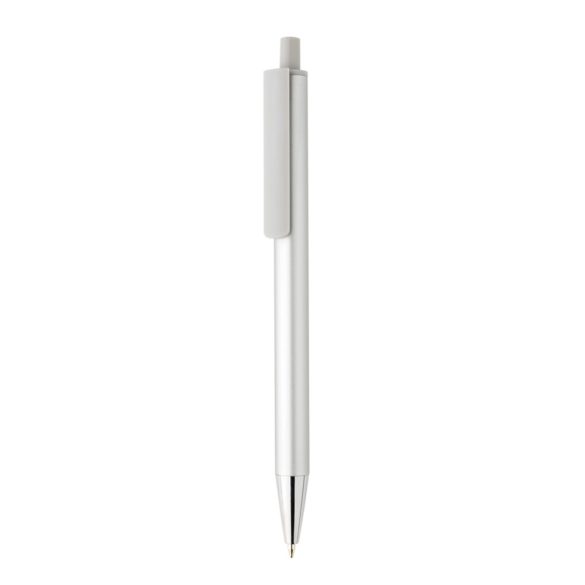 Amisk RCS certified recycled aluminum pen, silver