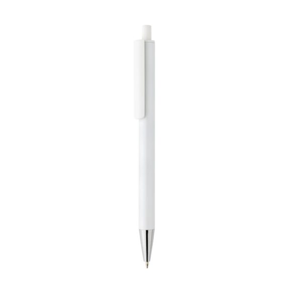 Amisk RCS certified recycled aluminum pen, white