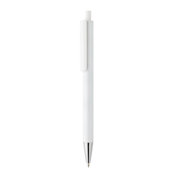 Amisk RCS certified recycled aluminum pen, white