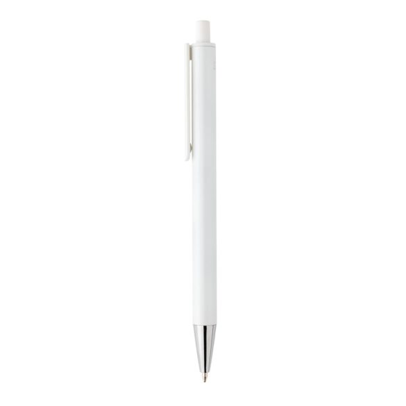 Amisk RCS certified recycled aluminum pen, white