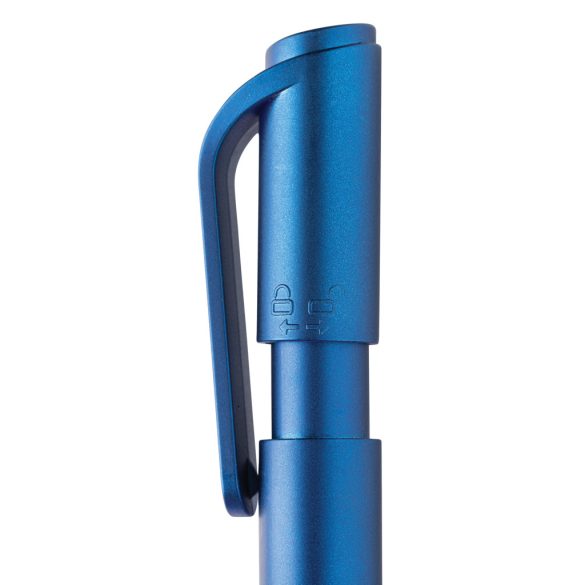 TwistLock GRS certified recycled ABS pen, blue