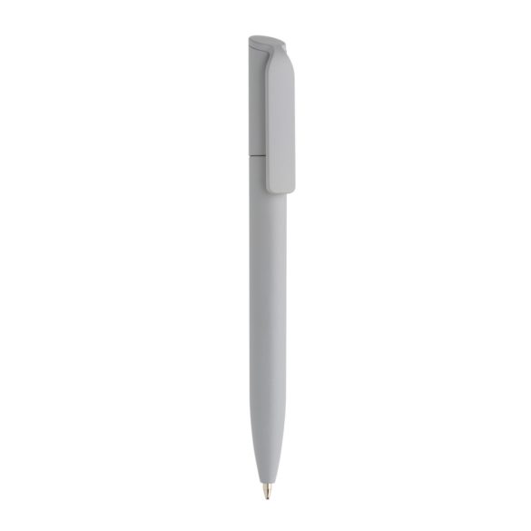 Pocketpal GRS certified recycled ABS mini pen, silver