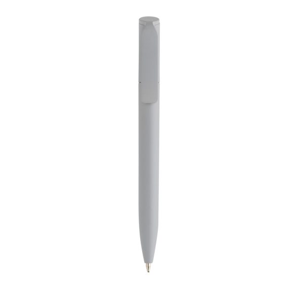 Pocketpal GRS certified recycled ABS mini pen, silver