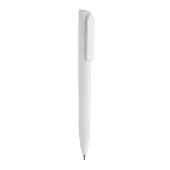 Pocketpal GRS certified recycled ABS mini pen, white