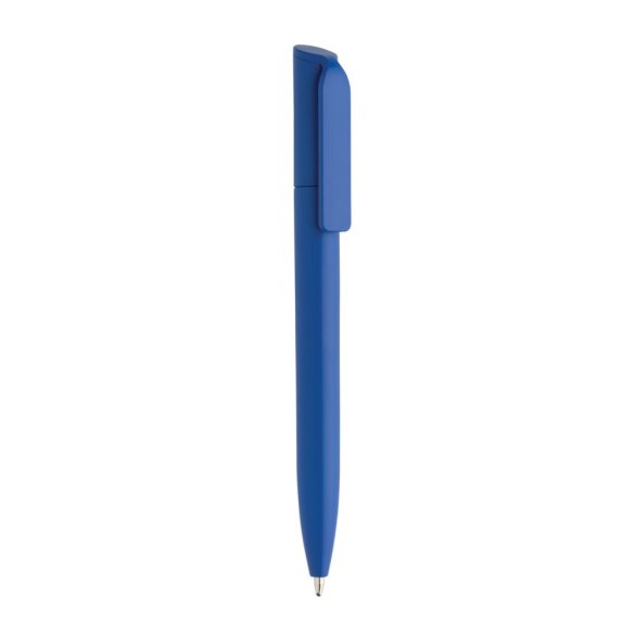 Pocketpal GRS certified recycled ABS mini pen, royal blue