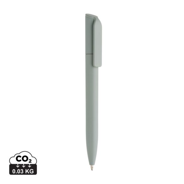 Pocketpal GRS certified recycled ABS mini pen, green