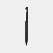 Kymi RCS certified recycled aluminium pen with stylus, black