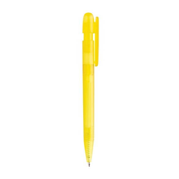 Devin GRS certified RABS pen transparent, yellow