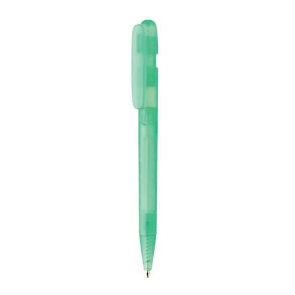 Devin GRS certified RABS pen transparent, green