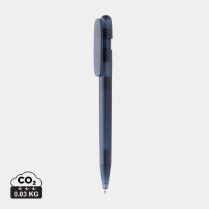 Devin GRS certified RABS pen transparent, navy