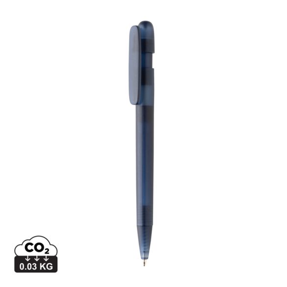 Devin GRS certified RABS pen transparent, navy