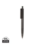 X3 GRS recycled PC plastic pen frosted, black
