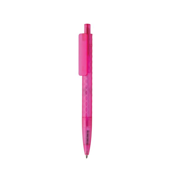 X3 GRS recycled PC plastic pen frosted, pink