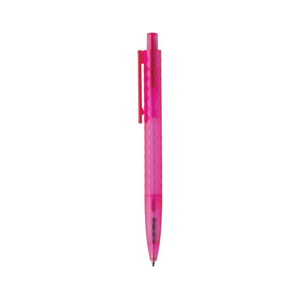 X3 GRS recycled PC plastic pen frosted, pink