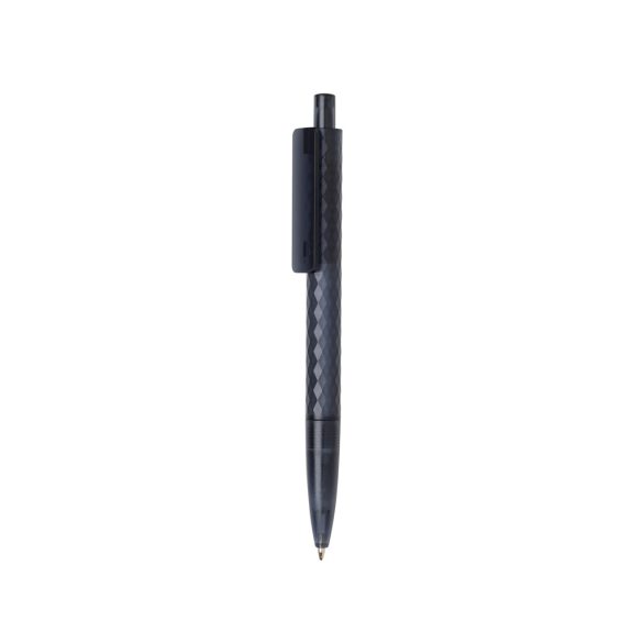 X3 GRS recycled PC plastic pen frosted, navy