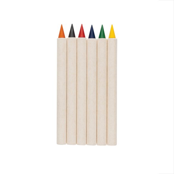 Micki GRS infinity 6pc colouring pencil set, white