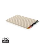 Micki GRS infinity 12pc colouring pencil set, white