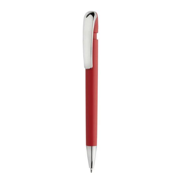 Glide GRS certified R-ABS Metal Clip Pen, red