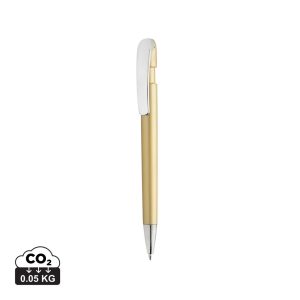 Glide GRS certified R-ABS Metal Clip Pen, golden