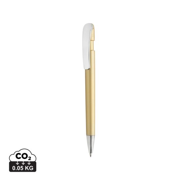 Glide GRS certified R-ABS Metal Clip Pen, golden