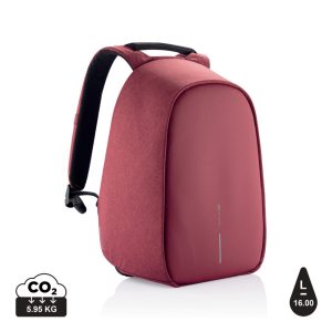 Bobby Hero Regular, Anti-theft backpack, cherry red