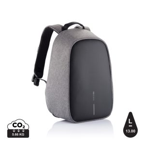 Bobby Hero Small, Anti-theft backpack, grey