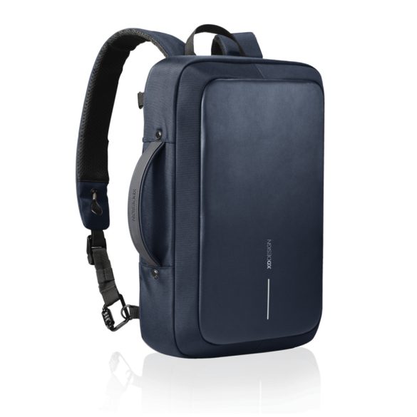 Bobby Bizz 2.0 anti-theft backpack & briefcase, navy