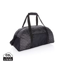 AWARE™ RPET Reflective weekend bag, black