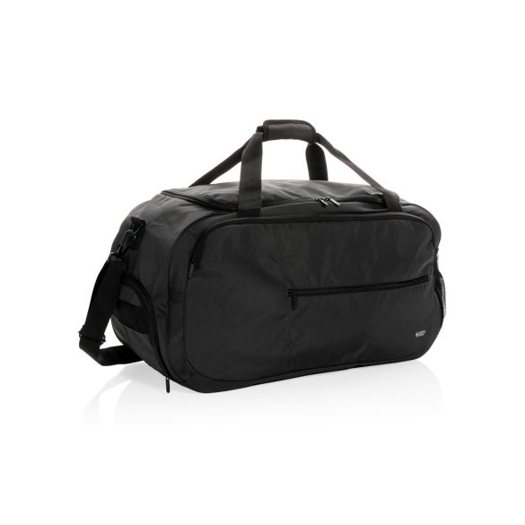 Swiss Peak AWARE™ RPET sports duffel, black