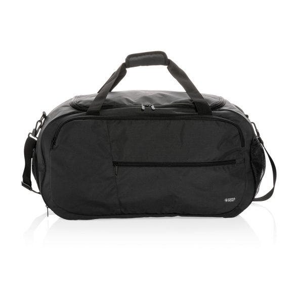 Swiss Peak AWARE™ RPET sports duffel, black