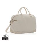   Kezar AWARE™ 500 gsm recycled canvas deluxe weekend bag, off white