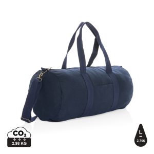 Impact Aware™ 285gsm rcanvas duffle bag undyed, navy