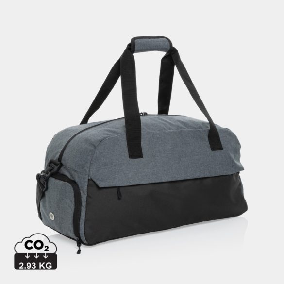 Kazu AWARE™ RPET basic weekend duffel, grey