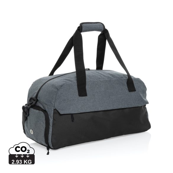 Kazu AWARE™ RPET basic weekend duffel, grey