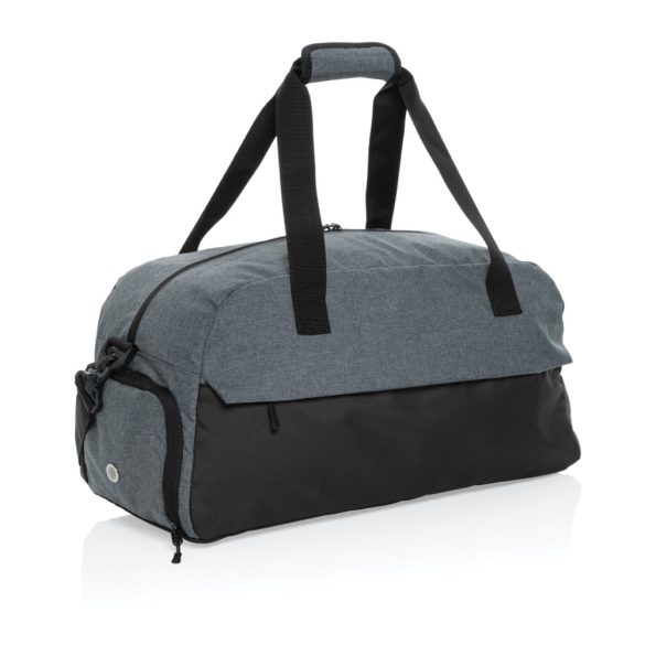 Kazu AWARE™ RPET basic weekend duffel, grey