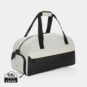 Kazu AWARE™ RPET basic weekend duffel, off white