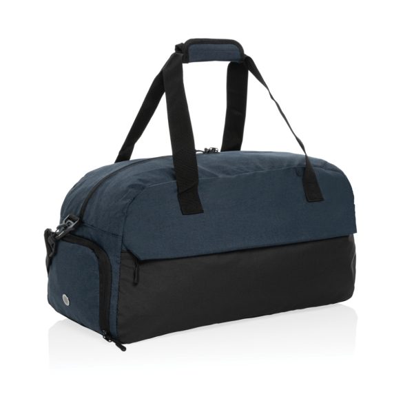 Kazu AWARE™ RPET basic weekend duffel, blue