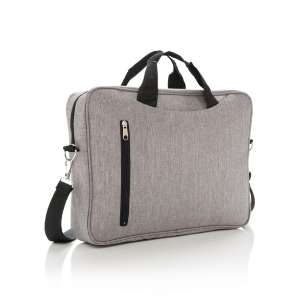 Classic 15” laptop bag, grey