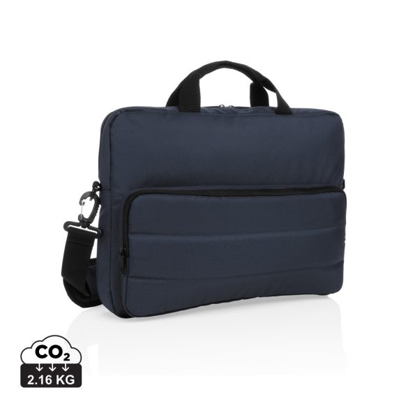 Impact AWARE™ RPET 15.6" laptop bag, navy